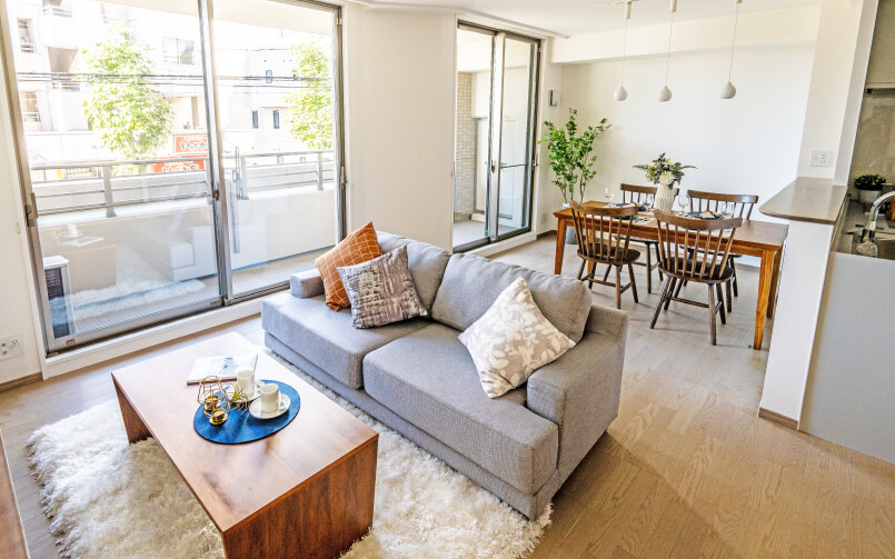 リビングの内装の写真